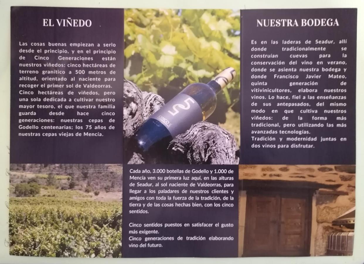 Casa Do Pombar En Valdeorras Villa Seadur Eksteriør bilde